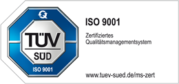 TÜV SÜD ISO 9001 Zertifizierung Gabriel-Technologie