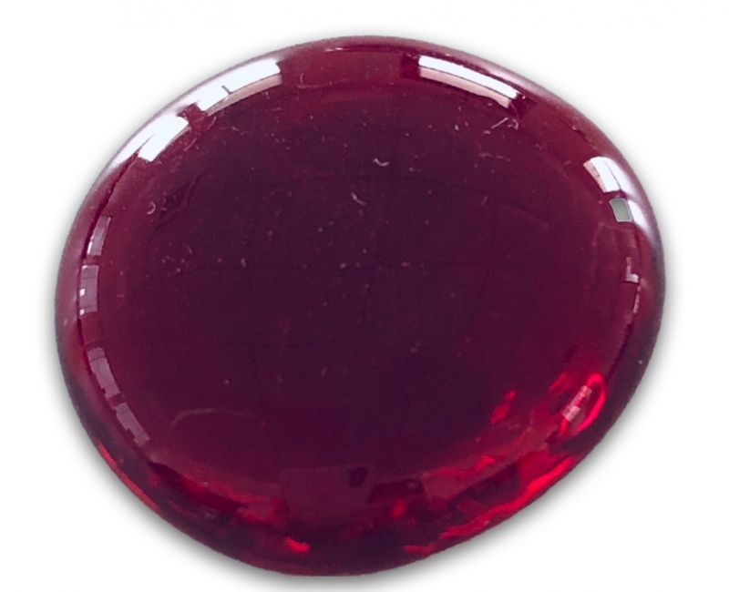 Gabriel-Crystal (Ø ca. 30 mm), rot