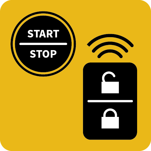 Gabriel-Chip Zuendschloss und Keyless Go