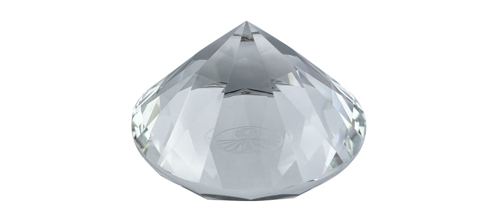 Kristallglas-Diamant 100mm