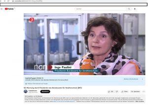 Inge Paulini - Präsidentin des Bundesamts für Strahlenschutz