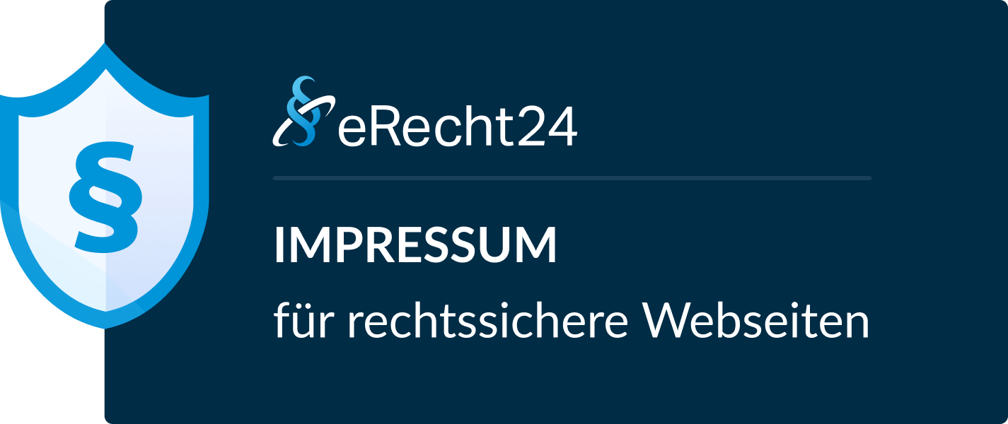 eRecht24 - Impressum-Siegel